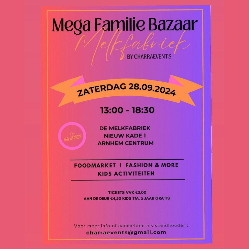 MEGA FAMILY BAZAAR CHARRA&EVENTS